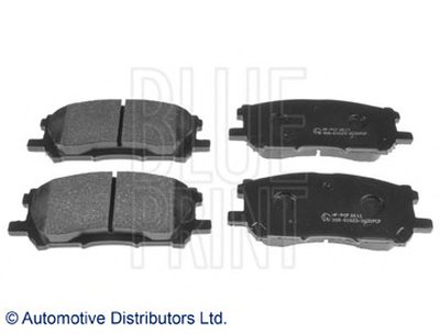 ADT342153 BLUE PRINT Комплект тормозных колодок, дисковый тормоз