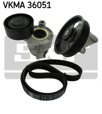 VKMA36051 SKF Поликлиновой ременный комплект