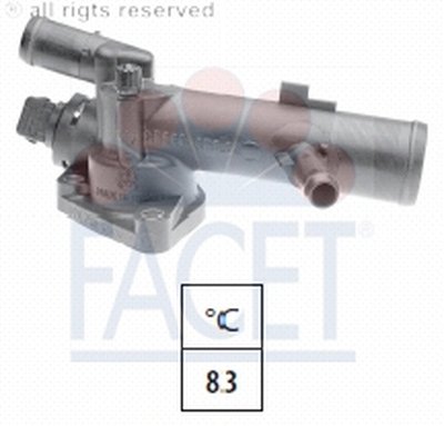 78700 FACET Термостат, охлаждающая жидкость