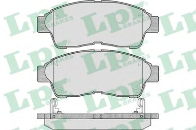 05P561 LPR Комплект тормозных колодок, дисковый тормоз