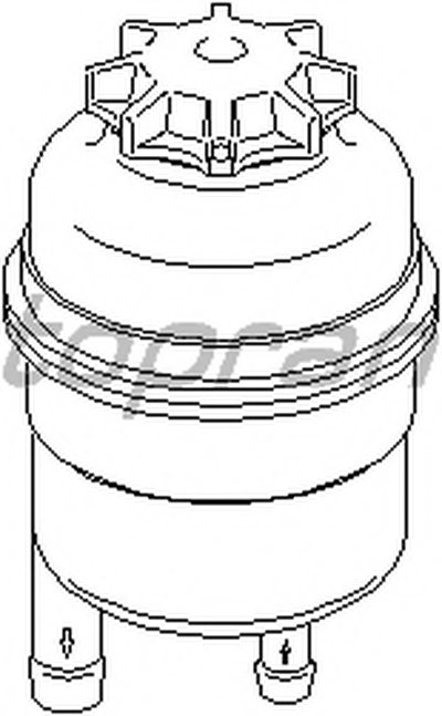 10631 LEMFÖRDER Компенсационный бак, гидравлического масла услителя руля