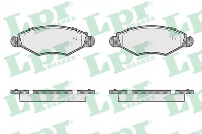 Комплект тормозных колодок, дисковый тормоз LPR купить