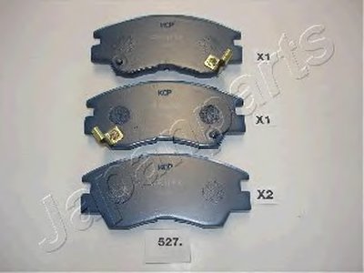 PA527AF JAPANPARTS Комплект тормозных колодок, дисковый тормоз