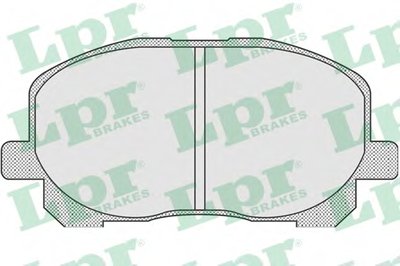 05P904 LPR Комплект тормозных колодок, дисковый тормоз