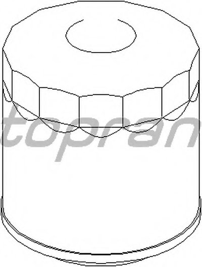101519 TOPRAN Масляный фильтр