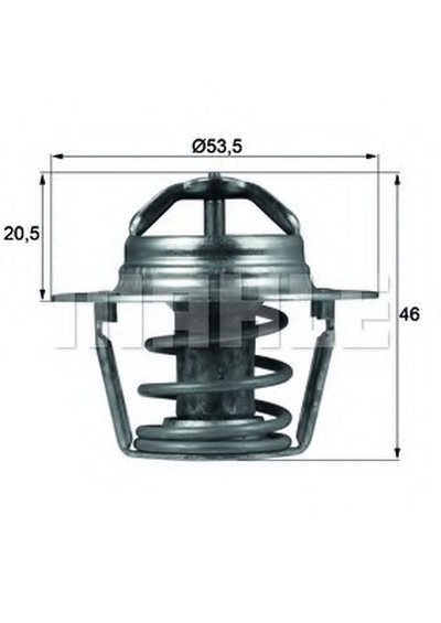 TX9189D MAHLE ORIGINAL Термостат, охлаждающая жидкость