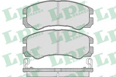 05P565 LPR Комплект тормозных колодок, дисковый тормоз