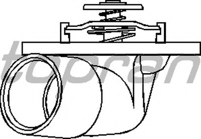 205726 TOPRAN Термостат, охлаждающая жидкость