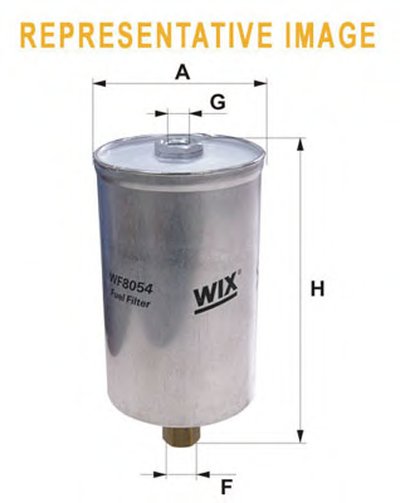 WF8039 WIX FILTERS Топливный фильтр