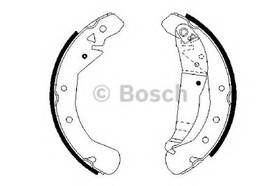 Комплект тормозных колодок BOSCH купить