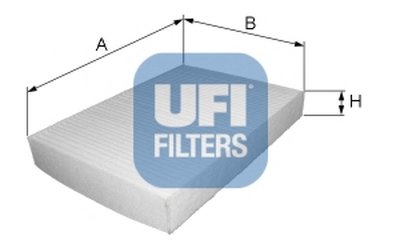 Фильтр, воздух во внутренном пространстве UFI купить