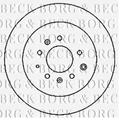 Тормозной диск BORG & BECK купить