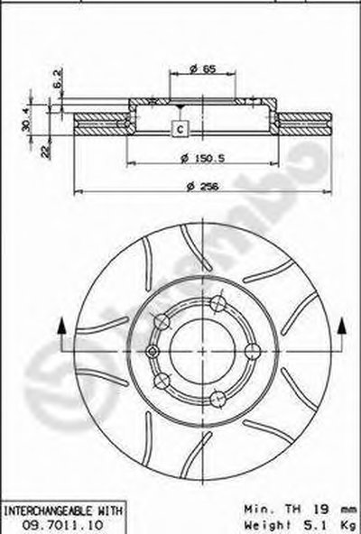 Тормозной диск BREMBO MAX LINE BREMBO купить