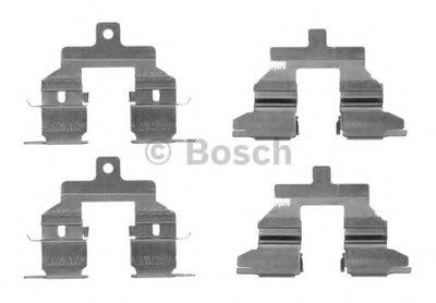 1987474715 BOSCH Комплектующие, колодки дискового тормоза