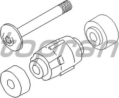700366 TOPRAN Ремкомплект, соединительная тяга стабилизатора