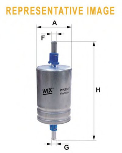 WF8101 WIX FILTERS Топливный фильтр