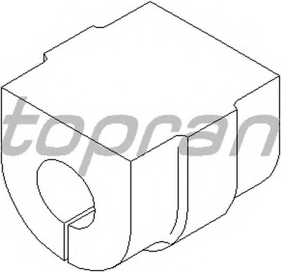 500332 TOPRAN Опора, стабилизатор