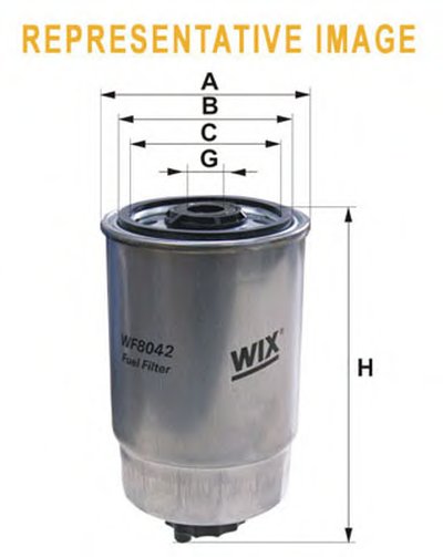 WF8305 WIX FILTERS Топливный фильтр