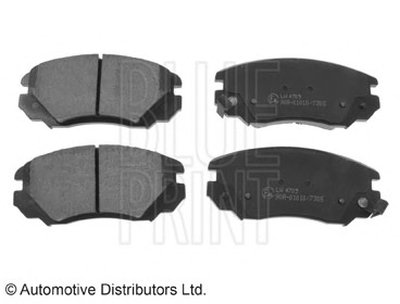 ADW194201 BLUE PRINT Комплект тормозных колодок, дисковый тормоз