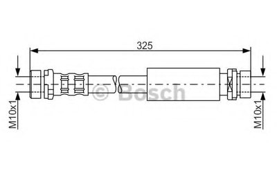 1987476994 BOSCH Тормозной шланг