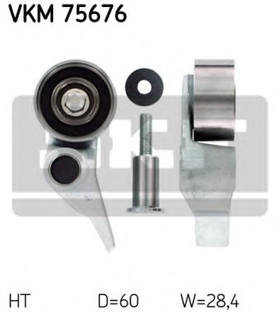 VKM75676 SKF Натяжной ролик, ремень ГРМ