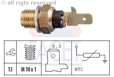 Датчик, температура масла; Датчик, температура масла FACET купить