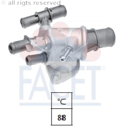 78405 FACET Термостат, охлаждающая жидкость