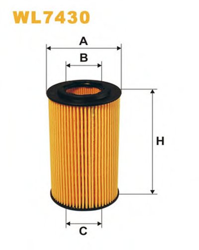 WL7430 WIX FILTERS Масляный фильтр