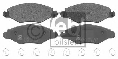 Комплект тормозных колодок, дисковый тормоз FEBI BILSTEIN купить