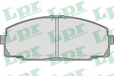 05P577 LPR Комплект тормозных колодок, дисковый тормоз