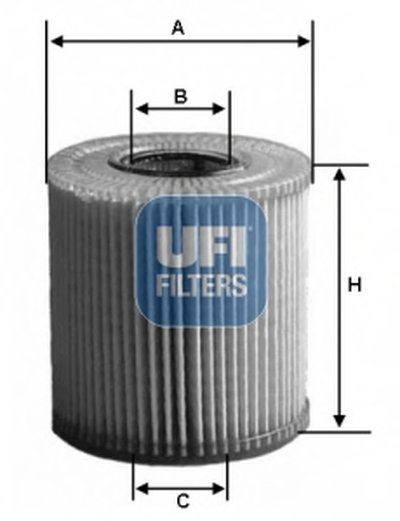 2515900 UFI Масляный фильтр