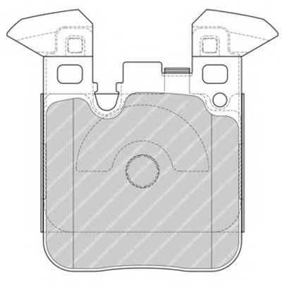 Комплект тормозных колодок, дисковый тормоз PREMIER FERODO купить