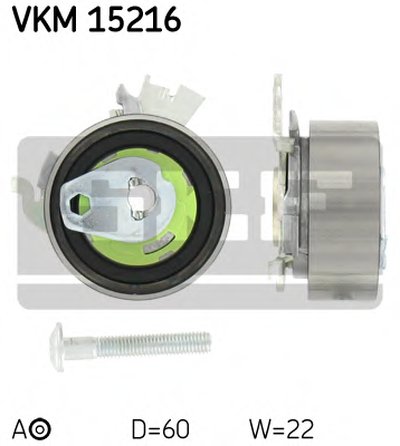 VKM15216 SKF Натяжной ролик, ремень ГРМ