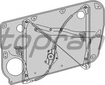 110558 TOPRAN Подъемное устройство для окон