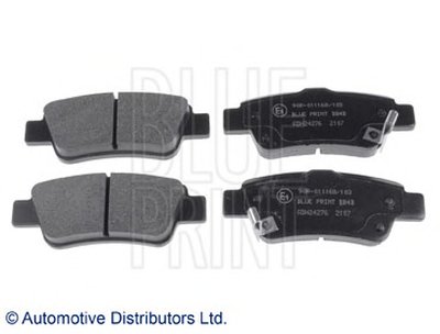 ADH24276 BLUE PRINT Комплект тормозных колодок, дисковый тормоз