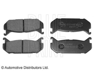 ADM54293 BLUE PRINT Комплект тормозных колодок, дисковый тормоз