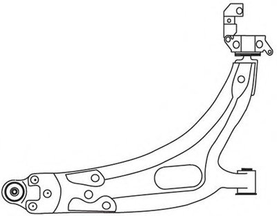 2730 FRAP Рычаг независимой подвески колеса, подвеска колеса