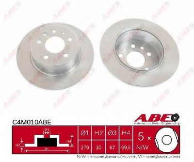 C4M010ABE ABE Тормозной диск