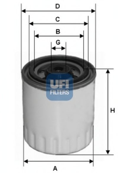 Топливный фильтр UFI купить