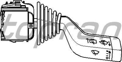 202186 TOPRAN Переключатель стеклоочистителя