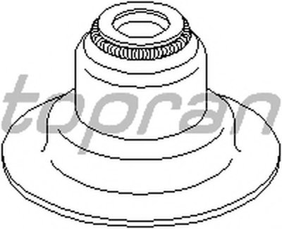 300524 TOPRAN Уплотнительное кольцо, стержень кла
