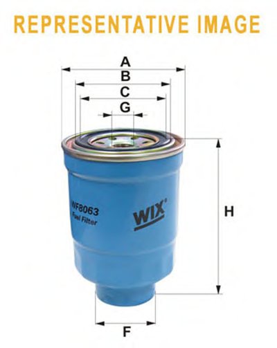 WF8058 WIX FILTERS Топливный фильтр