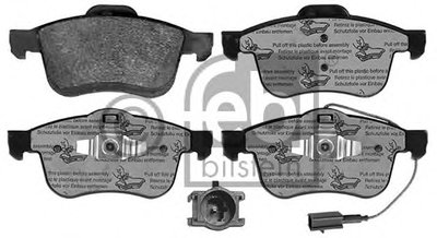 116059 FEBI BILSTEIN Комплект тормозных колодок, дисковый тормоз