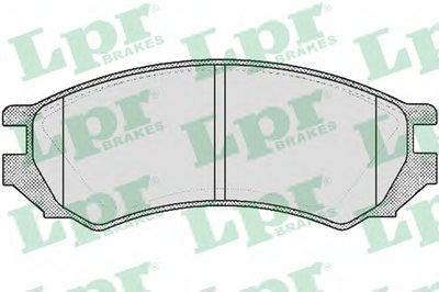 05P354 LPR Комплект тормозных колодок, дисковый тормоз