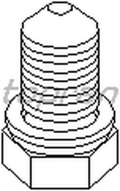 Резьбовая пробка, масляный поддон TOPRAN купить