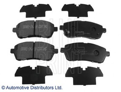 ADM54295 BLUE PRINT Комплект тормозных колодок, дисковый тормоз