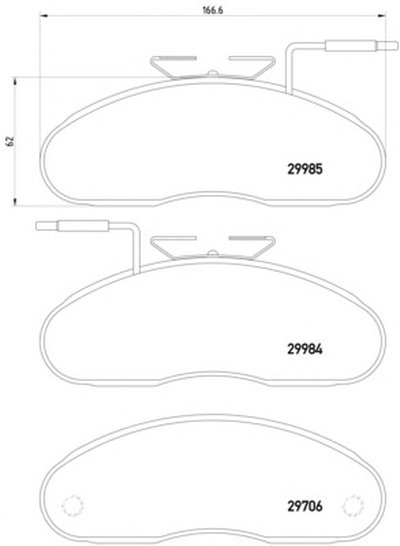 8DB355005341 HELLA PAGID Комплект тормозных колодок, дисковый тормоз