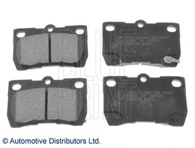 ADT342178 BLUE PRINT Комплект тормозных колодок, дисковый тормоз