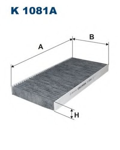 K1081A FILTRON Фильтр, воздух во внутренном пространстве