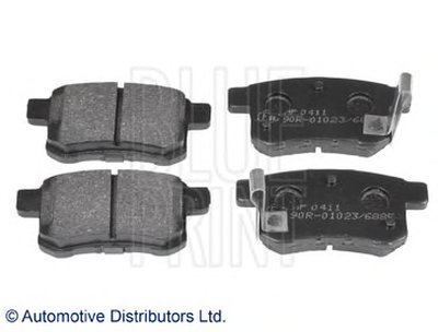 ADH24281 BLUE PRINT Комплект тормозных колодок, дисковый тормоз